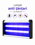 Lampă Anti Țânțari și Insecte cu Lumină UV | STELARO